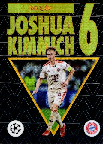 Joshua Kimmich · Insert, fața cartonașului scanată