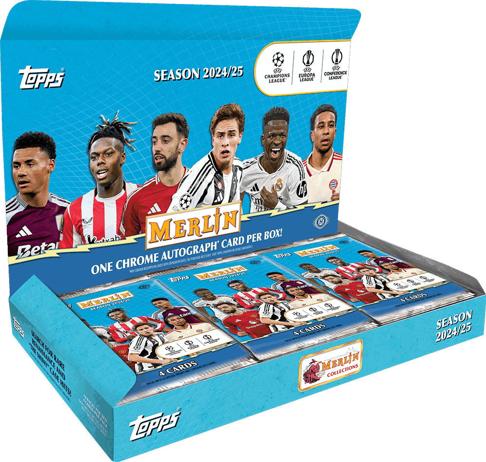 Cutia sigilată Topps Merlin UEFA Club Competitions 2024-25